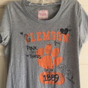 PINK Clemson tee shirt